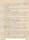 Lettres Papier Pelure Province De Flandre Occidentale établissant Le Cahier Des Charges Pour Placement Carillon 1952 - Old Professions