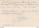 Courrier Manuscrit Révérend Doyen Poskin D'Orp-le-Grand Daté 17/10/1955 Paiement Cloche - Petits Métiers