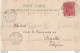 CPA 5 Octobre 1903 Londres Bank Of England Cachet Too Late Timbre One Penny Dos Non Divisé - Taxis & Droschken