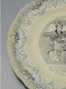 Delcampe - -ASSIETTE PARLANTE CERAMIQUE OPAQUE DE SARREGUEMINES L'EXPO UNIVERSELLE 1878    E - Sarreguemines (FRA)