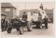 PHOTO ( 13,5 Cm X 8,5 Cm ) - TRACTEUR MASSEY HARRIS QUI TIRE UN CHAR A CRECY EN PONTHIEU ( SOMME ) -z 2 SCANS Z- - Tractors