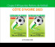 BURUNDI 2023 IMPERF PACK 2 M/S - FOOTBALL SOCCER AFRICA CUP OF NATIONS IVORY COAST COTE D' IVOIRE - MNH - Coppa Delle Nazioni Africane