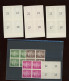 1955. Bienfaiteur 979/985  (tirage 25 Blocs De 4.). - 1941-1960