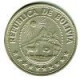 BOLIVIE / 50 CENTAVOS BOLIVIANOS / 1974 / 3.99 G / 24 Mm / TTB - Bolivia