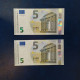 EURO SPAIN 5 V011J1 VB DRAGHI UNC, PAIR RADAR2 - 5 Euro