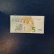 EURO SPAIN 5 V014B1 VC LAGARDE UNC - 5 Euro