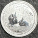 Australia 50 Cents 2011 (Silver) "Year Of The Rabbit" - 50 Cents