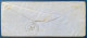 Lettre 1858 SARDAIGNE N°12 20c Bleu Fonçé Oblit Dateur Sarde De CHAMBÉRY Pour ST GENIX Dateur SARDE En Arrivée TTB - Sardegna