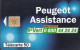 F825 02/1998 - PEUGEOT ASSISTANCE - 50 SO3 - (verso N° Impacts Deux Lignes - 2ème Ligne Vers La Droite) - 1998