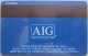 ISRAEL AIG INSURANCE SONOL BENZIN PETROL STATION ID IDENTIFICATION CARTELA CARD CARTE KARTE TARJETA COLLECTOR - Israel