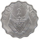 RWANDA 2 FRANCS 1970  #MA 098761 - Rwanda