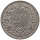 SCHWEIZ 20 RAPPEN 1881 GEORGE I. (1863-1913) #MA 104572 - Autres & Non Classés