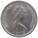 SEYCHELLES CENT 1972 ELIZABETH II. (1952-2022) #MA 103494 - Seychellen