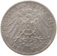 PREUßEN 3 MARK 1908 A WILHELM II. 1888-1918. #MA 000264 - 2, 3 & 5 Mark Zilver