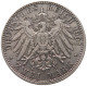 PREUSSEN 2 MARK 1901 WILHELM II. #MA 001500 - 2, 3 & 5 Mark Silver