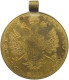 ROMANIA MEDAILLE  NIMIC FARA DUMNEZEUL, GOLD PLATED BRONZE MEDAL (4 DUKATEN SIZE) #MA 024015 - Roumanie