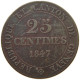 SCHWEIZ-GENF 25 CENTIMES 1847  #MA 009835 - Autres & Non Classés
