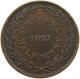 ST. HELENA 1/2 PENNY HALFPENNY 1821 GEORGE IV. (1820-1830) #MA 101997 - Saint Helena Island