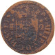 SPAIN 2 MARAVEDIS 1744 FELIPE V. (1700-1746) #MA 059608 - First Minting