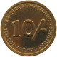 SOMALIA 10 SHILLINGS 2002  #MA 067378 - Somalia