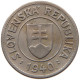 SLOVAKIA KORUNA 1940  #MA 099700 - Slowakei