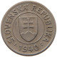 SLOVAKIA KORUNA 1940  #MA 099699 - Slowakei