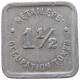 USA 1 1/2 CENT  STATE OF ILLINOIS RETAILERS OCCUPATION TOKEN #MA 067514 - Other & Unclassified