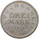 WEIMARER REPUBLIK 3 MARK 1924 G  #MA 000019 - 3 Marcos & 3 Reichsmark