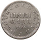 WEIMARER REPUBLIK 3 MARK 1924 J  #MA 002185 - 3 Mark & 3 Reichsmark