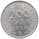 WEIMARER REPUBLIK 200 MARK 1923 G  #MA 098788 - 200 & 500 Mark