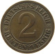 WEIMARER REPUBLIK 2 RENTENPFENNIG 1924 F  #MA 100044 - 2 Renten- & 2 Reichspfennig