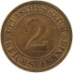 WEIMARER REPUBLIK 2 REICHSPFENNIG 1925 A  #MA 103873 - 2 Renten- & 2 Reichspfennig