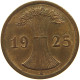 WEIMARER REPUBLIK 2 REICHSPFENNIG 1925 A  #MA 103873 - 2 Renten- & 2 Reichspfennig
