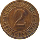 WEIMARER REPUBLIK 2 REICHSPFENNIG 1924 G  #MA 100030 - 2 Renten- & 2 Reichspfennig