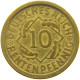 WEIMARER REPUBLIK 10 RENTENPFENNIG 1923 G  #MA 098940 - 10 Rentenpfennig & 10 Reichspfennig