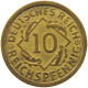 WEIMARER REPUBLIK 10 PFENNIG 1935 G  #MA 098935 - 10 Rentenpfennig & 10 Reichspfennig