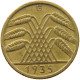 WEIMARER REPUBLIK 10 PFENNIG 1935 G  #MA 098927 - 10 Renten- & 10 Reichspfennig