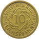 WEIMARER REPUBLIK 10 PFENNIG 1935 E  #MA 098942 - 10 Rentenpfennig & 10 Reichspfennig