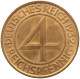 WEIMAR 4 PFENNIG 1932  #MA 012057 - 4 Reichspfennig