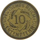 WEIMAR 10 RENTENPFENNIG 1924 A  #MA 067928 - 2 Renten- & 2 Reichspfennig