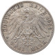 WÜRTTEMBERG 3 MARK 1909 F WILHELM II. 1891-1918. #MA 068645 - 2, 3 & 5 Mark Zilver