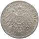 WÜRTTEMBERG 3 MARK 1912 F WILHELM II. 1891-1918. #MA 005941 - 2, 3 & 5 Mark Silber