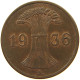 WEIMARER REPUBLIK REICHSPFENNIG 1936 A  #MA 100178 - 1 Rentenpfennig & 1 Reichspfennig
