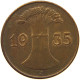 WEIMARER REPUBLIK REICHSPFENNIG 1935 J  #MA 100170 - 1 Rentenpfennig & 1 Reichspfennig