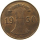 WEIMARER REPUBLIK REICHSPFENNIG 1930 D  #MA 100176 - 1 Rentenpfennig & 1 Reichspfennig
