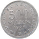 WEIMARER REPUBLIK 500 MARK 1923 G  #MA 098615 - 200 & 500 Mark