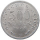 WEIMARER REPUBLIK 500 MARK 1923 F  #MA 098584 - 200 & 500 Mark
