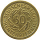 WEIMARER REPUBLIK 50 PFENNIG 1924 J 50 PFENNIG 1924 J #MA 000253 - 50 Rentenpfennig & 50 Reichspfennig