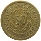 WEIMARER REPUBLIK 50 PFENNIG 1924 A  #MA 021933 - 50 Rentenpfennig & 50 Reichspfennig