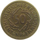 WEIMARER REPUBLIK 50 PFENNIG 1924 A  #MA 021932 - 50 Renten- & 50 Reichspfennig